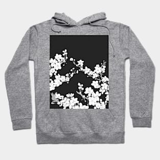 Cherry Blossoms Manga Art Hoodie